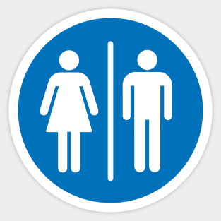 Female/Male (request different colours) Sticker